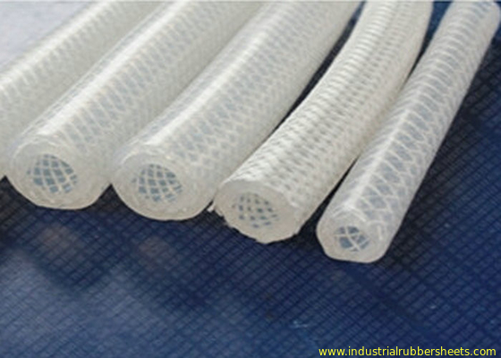 Tekanan Tinggi Polyester Braid Reinforced Silicone Hose Korosi Resisten FDA
